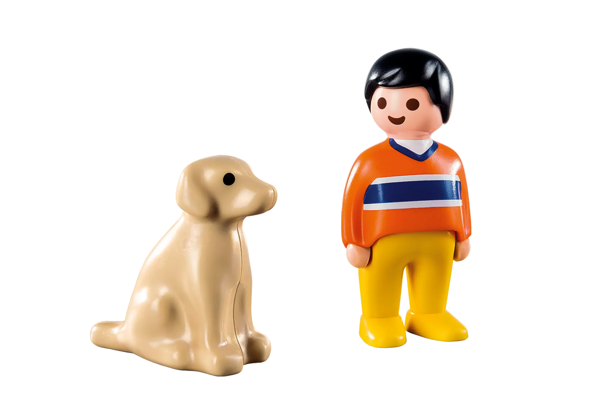 Playmobil 9256 1-2-3 Mann mit Hund - plegobil