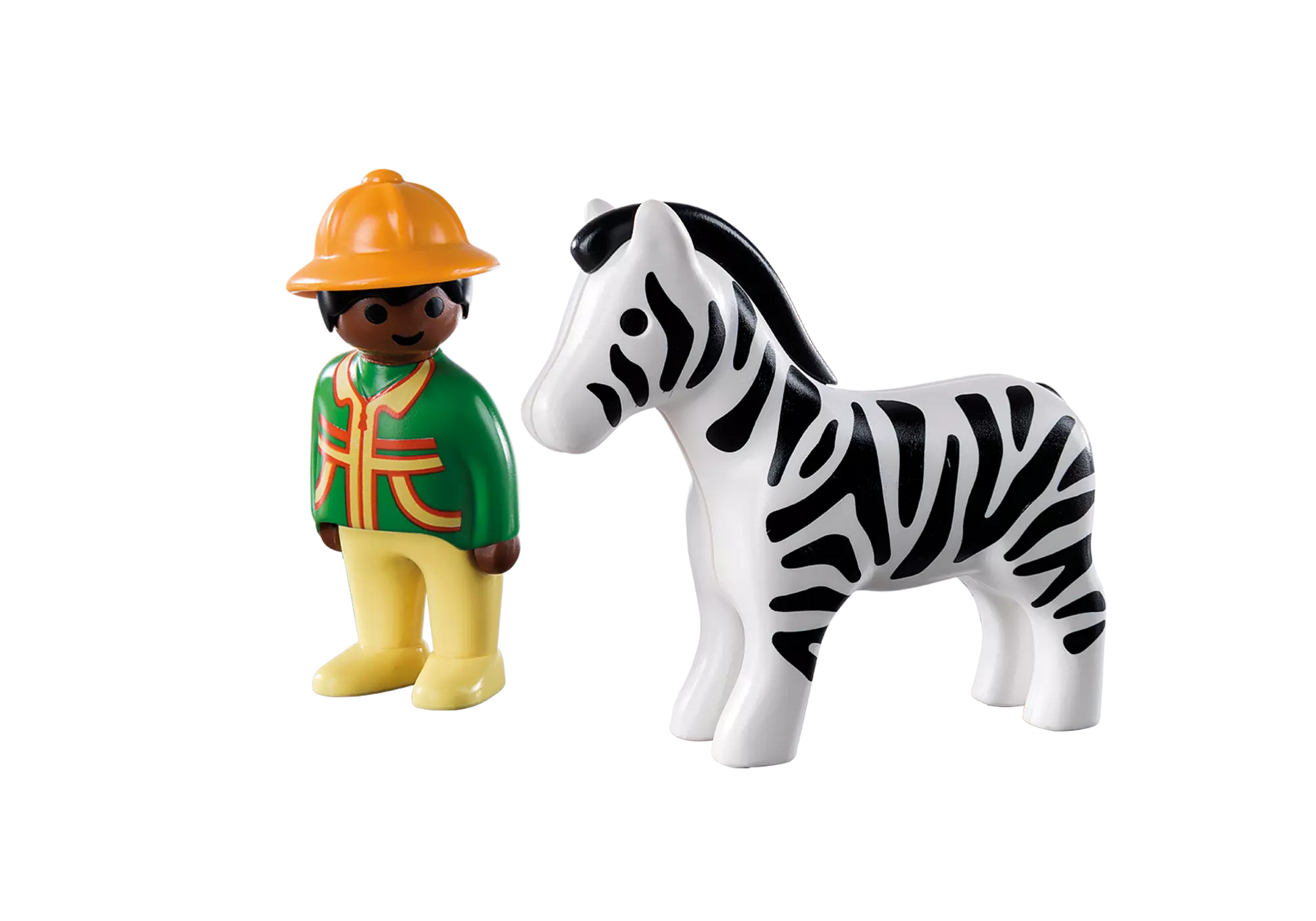 Playmobil 9257 1-2-3 Ranger mit Zebra - plegobil