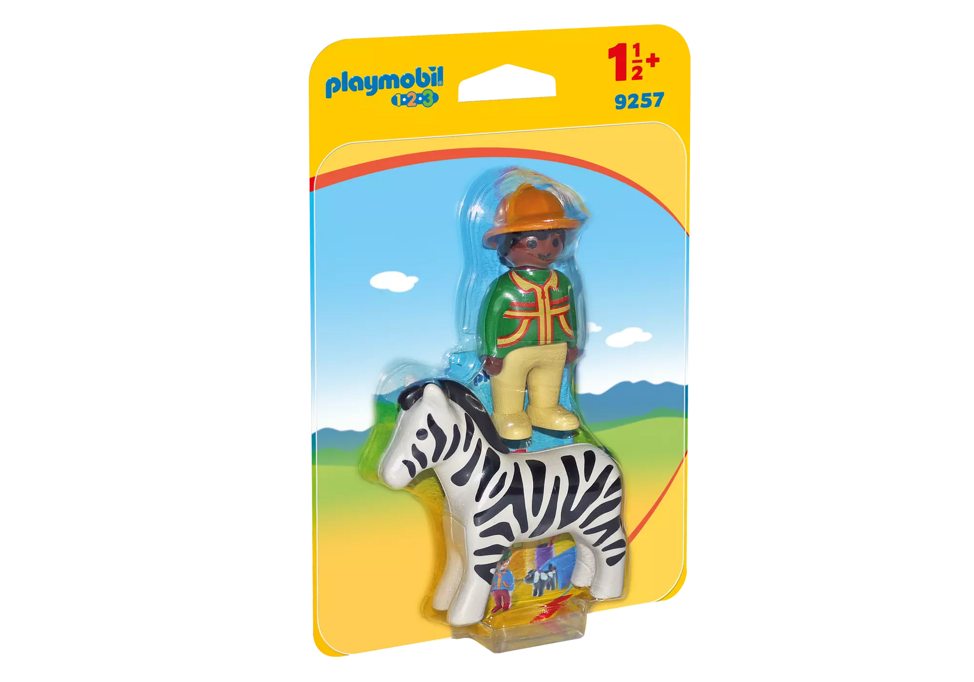 Playmobil 9257 1-2-3 Ranger mit Zebra - plegobil