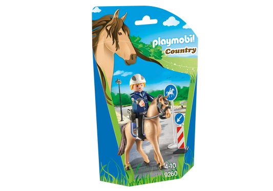 Playmobil 9260 Country Berittener Polizist - plegobil