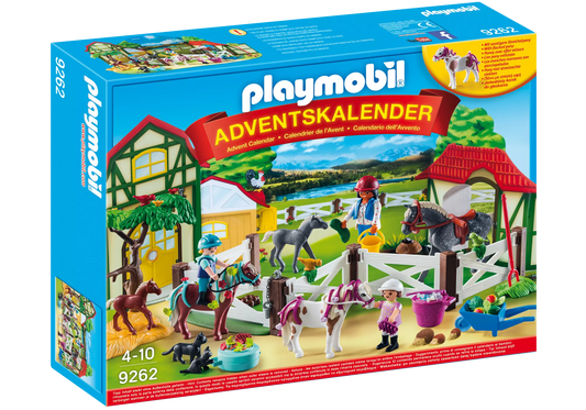 Playmobil 9262 Adventskalender Reiterhof - plegobil