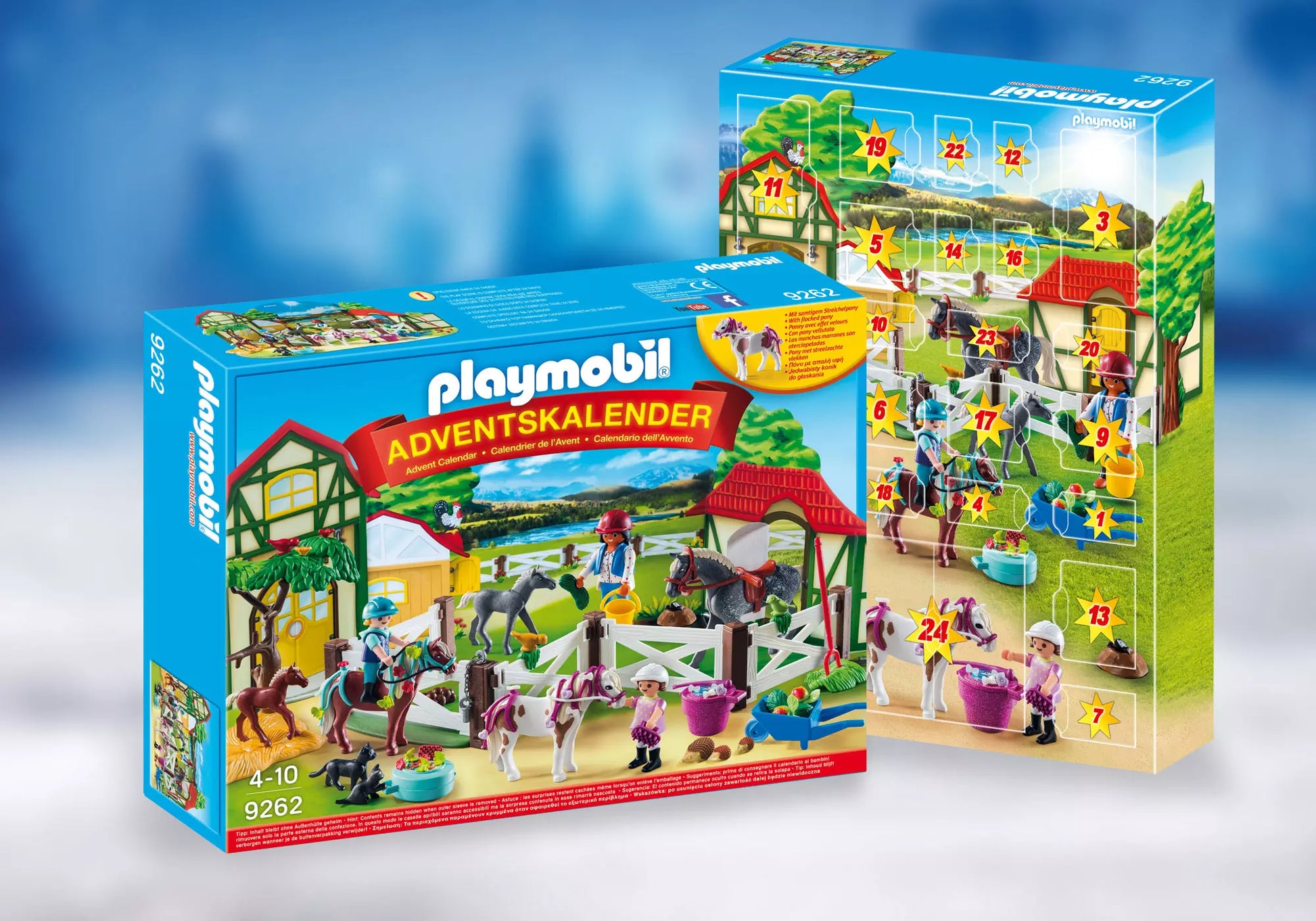 Playmobil 9262 Adventskalender Reiterhof - plegobil