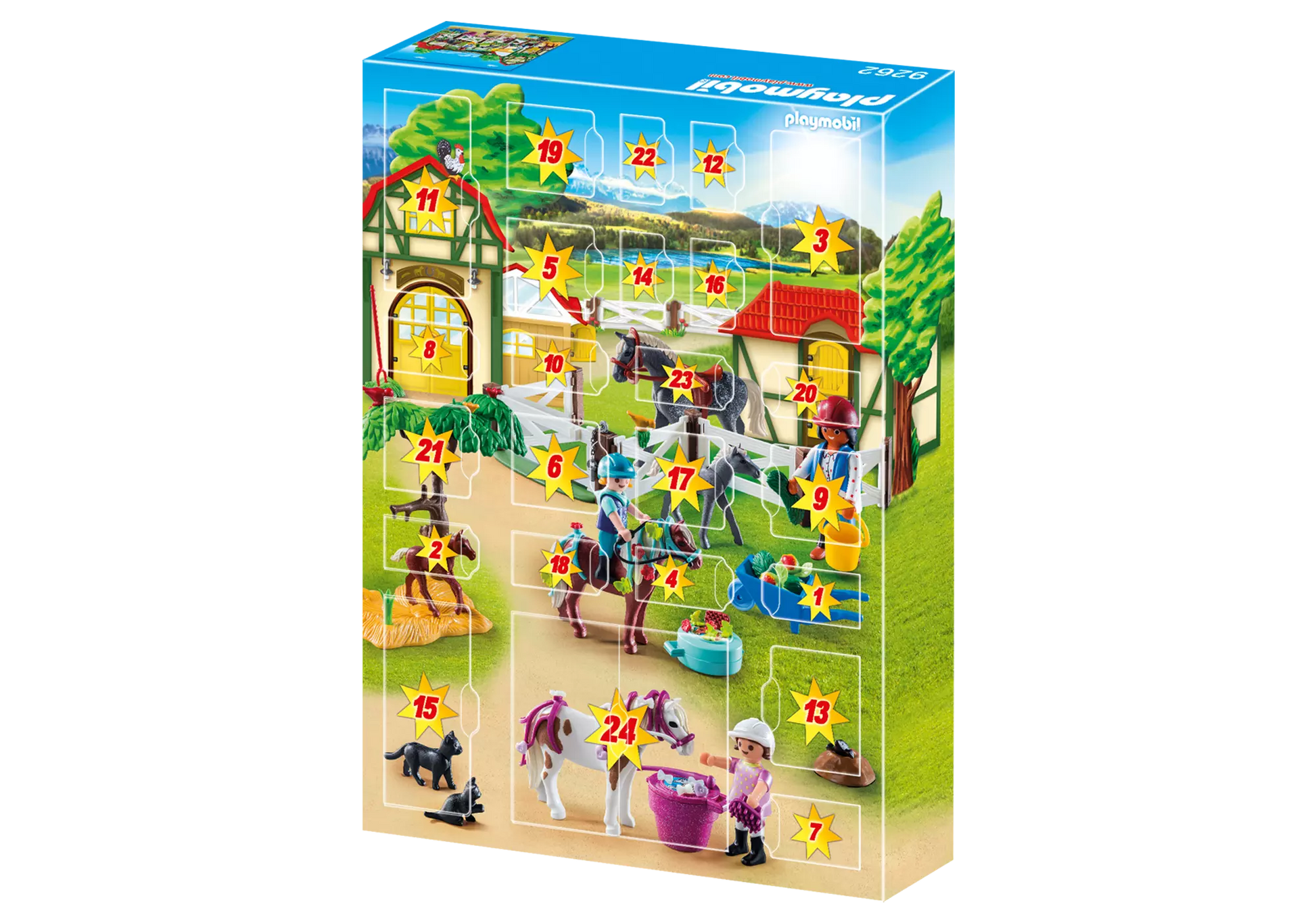 Playmobil 9262 Adventskalender Reiterhof - plegobil