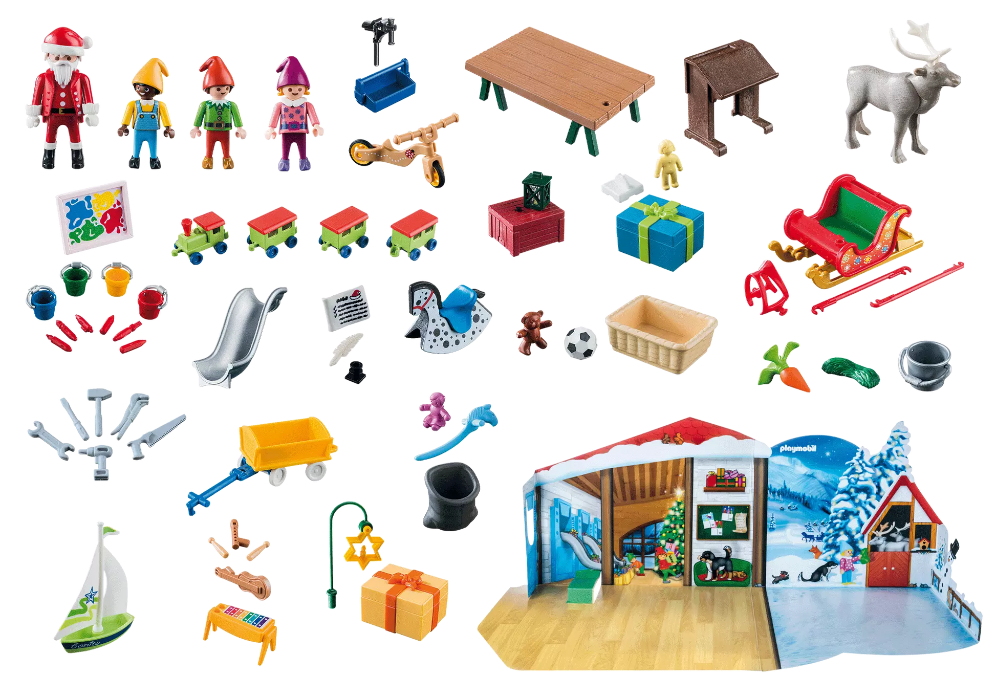 Playmobil 9264 City Life Adventskalender Wichtelwerkstatt - plegobil