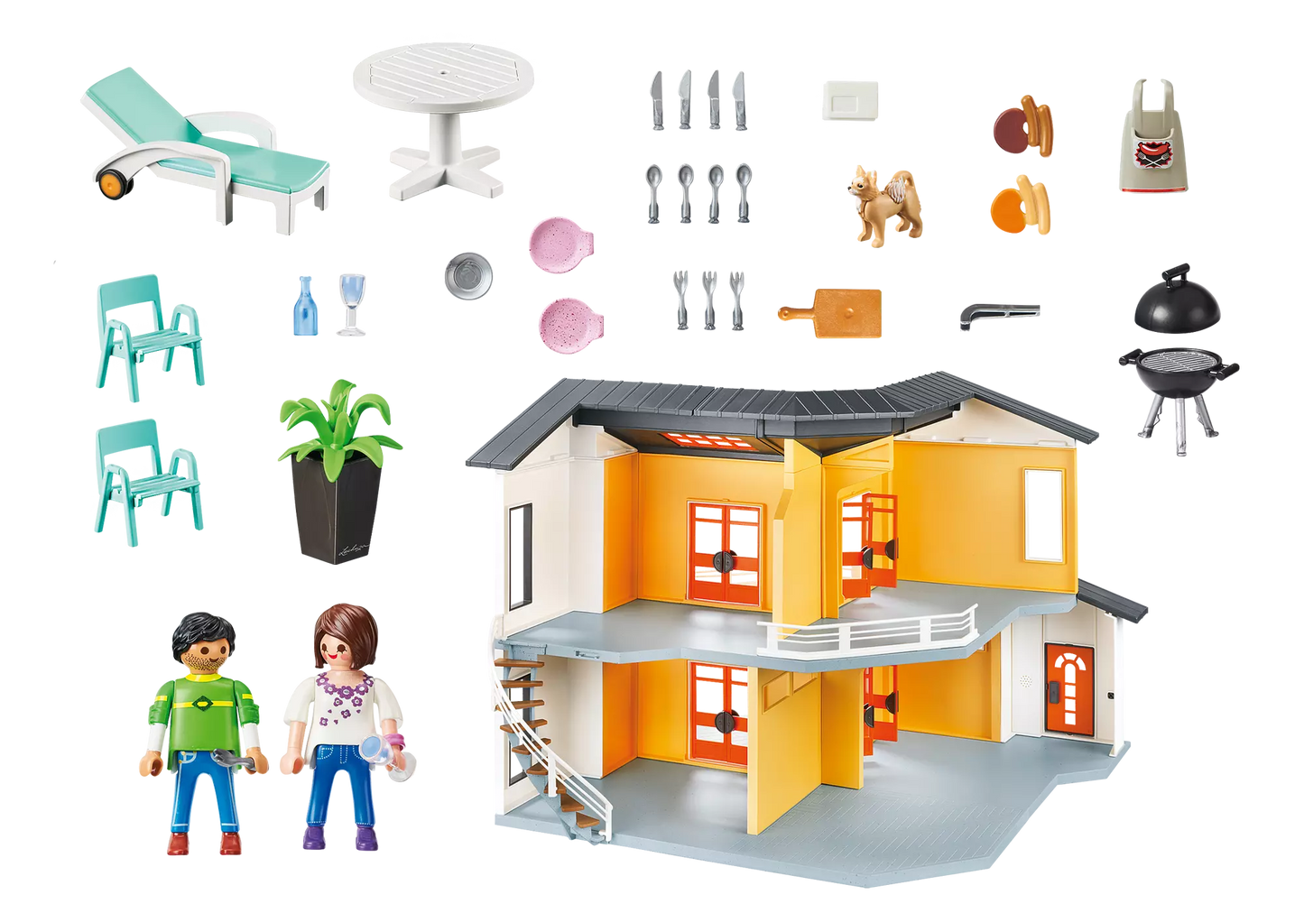 Playmobil 9266 City Life Modernes Wohnhaus - plegobil