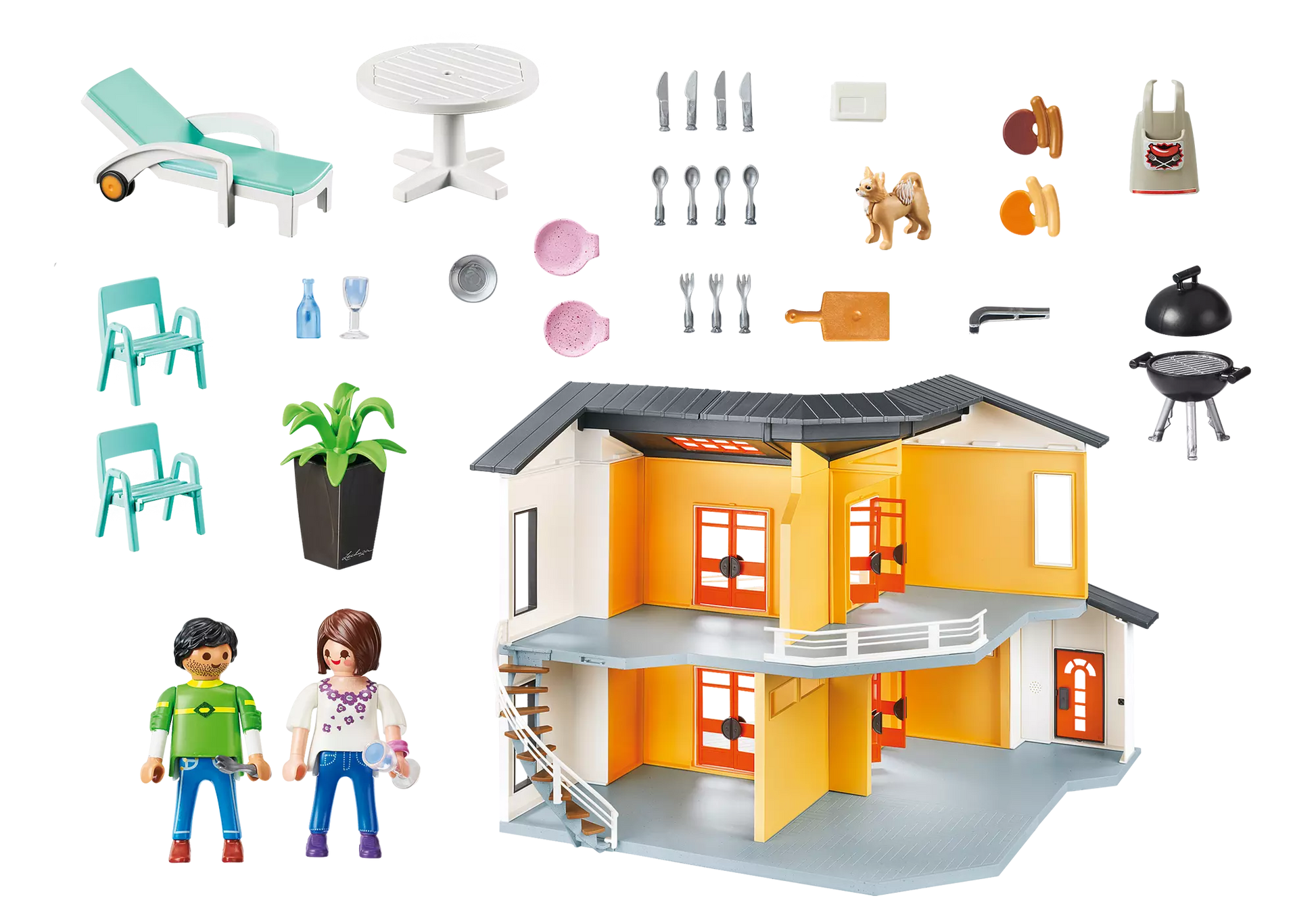 Playmobil 9266 City Life Modernes Wohnhaus - plegobil