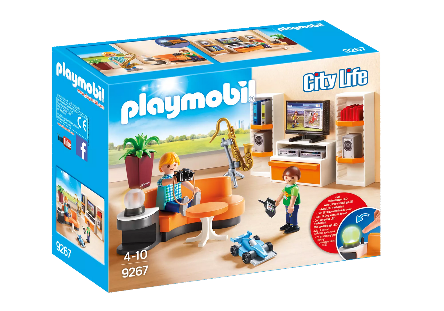 Playmobil 9267 City Life Wohnzimmer - plegobil