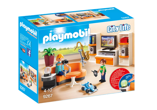 Playmobil 9267 City Life Wohnzimmer - plegobil
