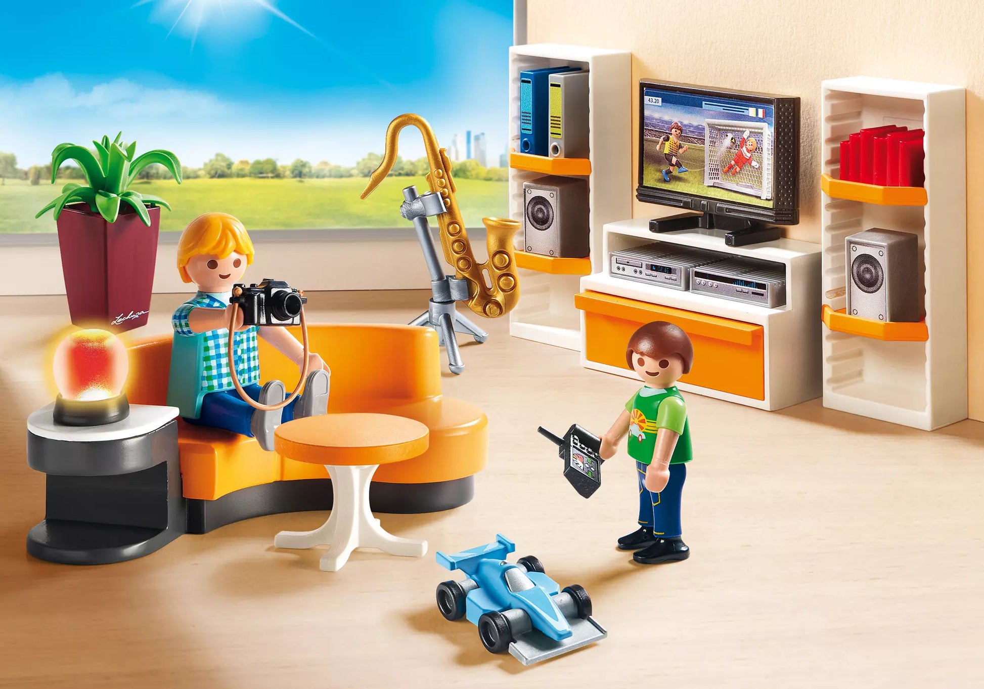 Playmobil 9267 City Life Wohnzimmer - plegobil