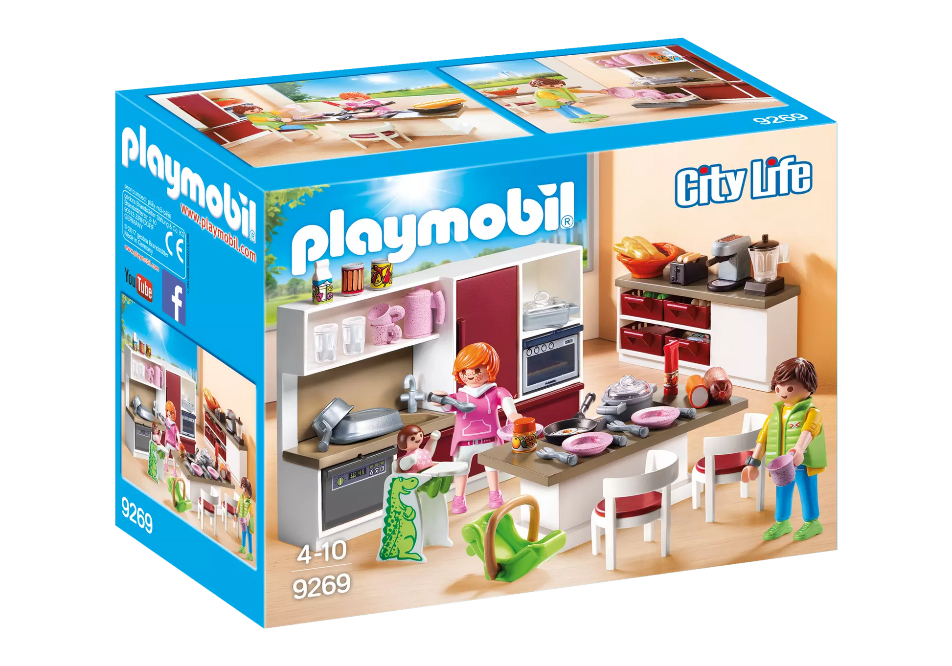 Playmobil 9269 City Life Große Familienküche - plegobil