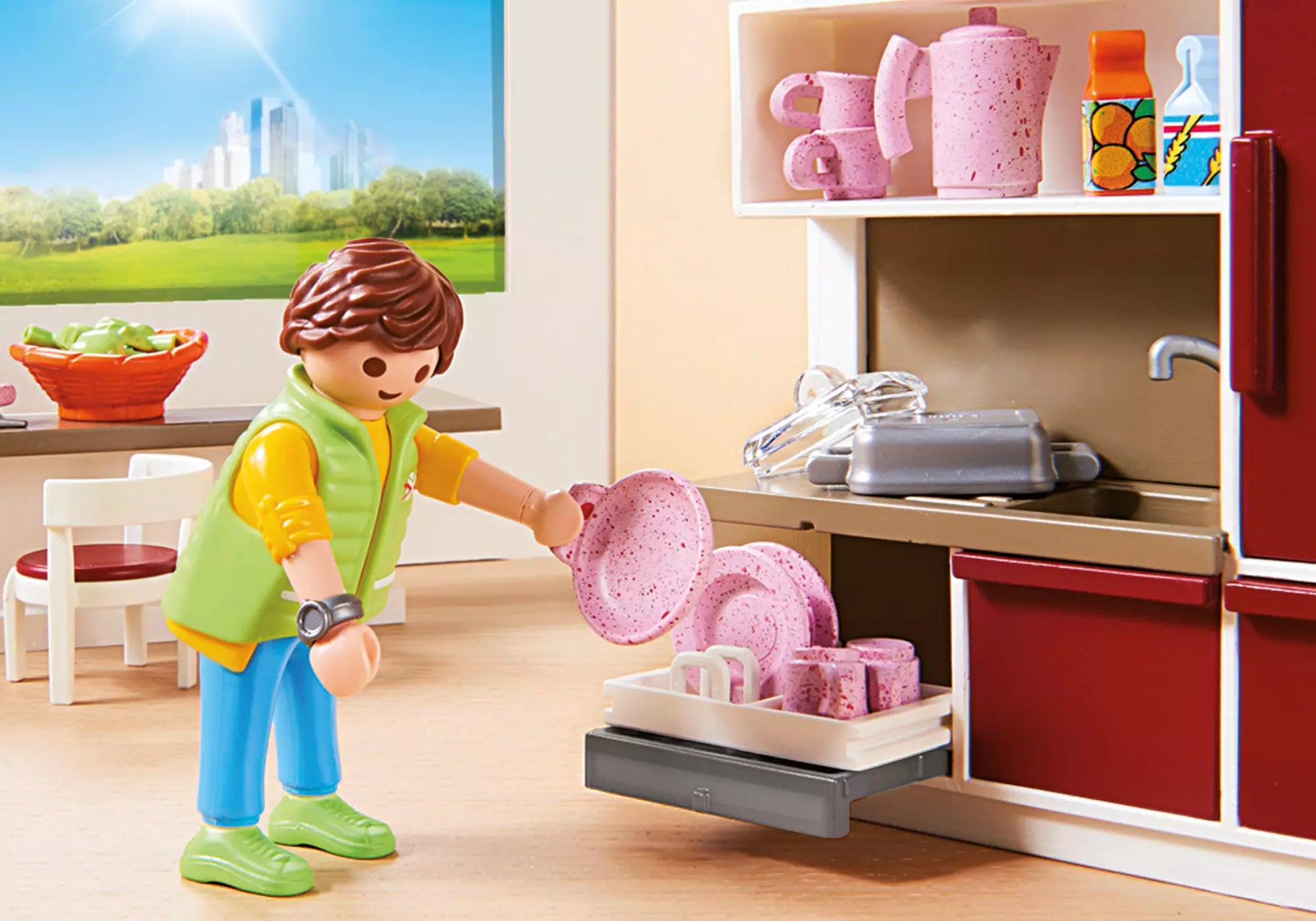 Playmobil 9269 City Life Große Familienküche - plegobil
