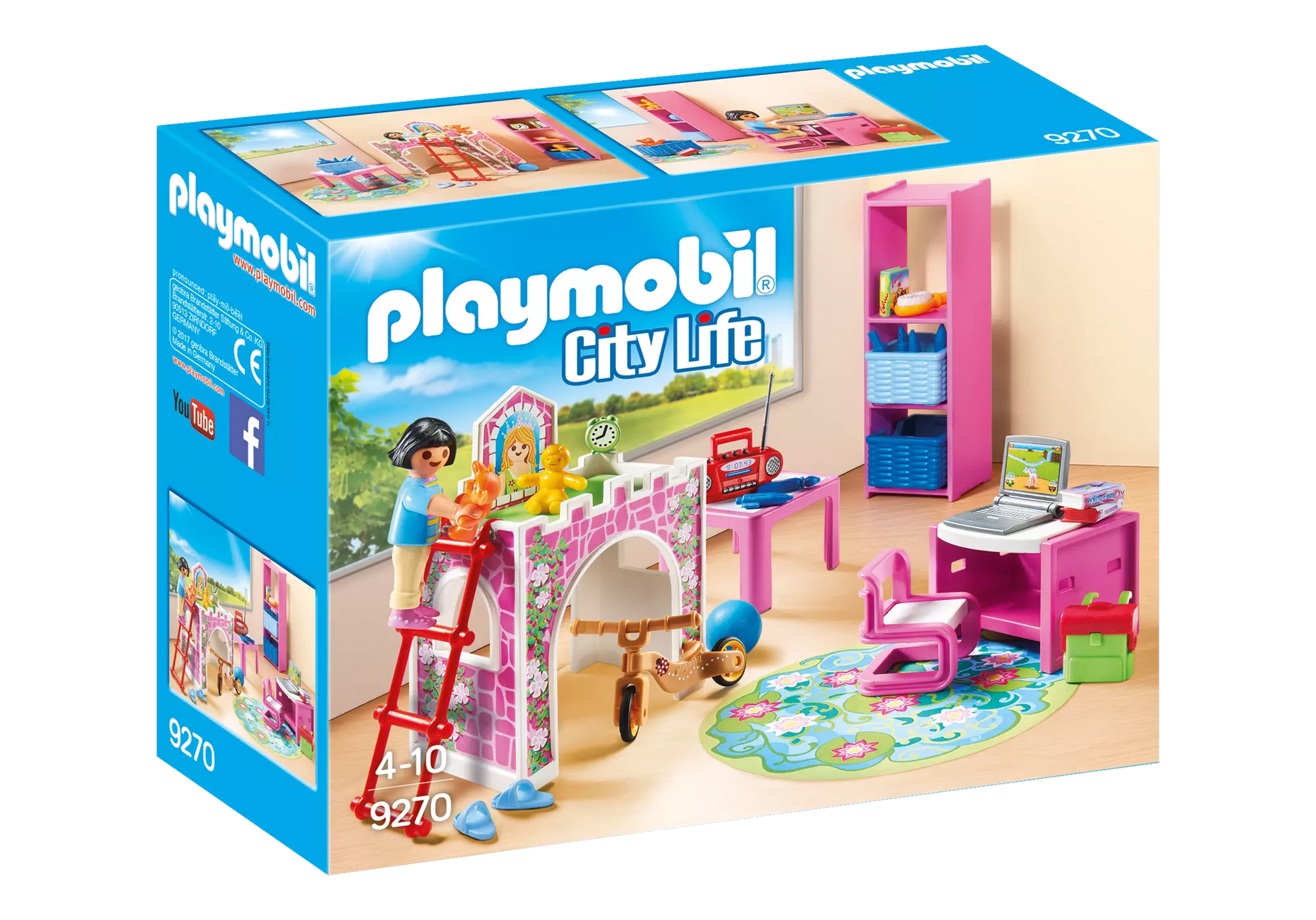 Playmobil 9270 City Life Fröhliches Kinderzimmer - plegobil