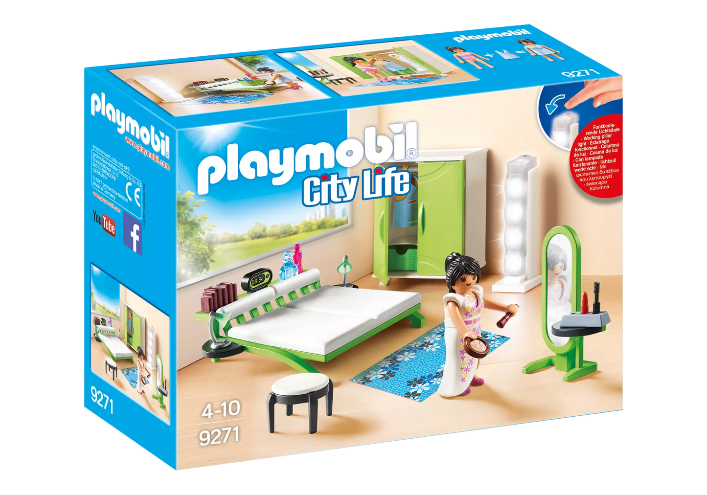 Playmobil 9271 City Life Schlafzimmer - plegobil