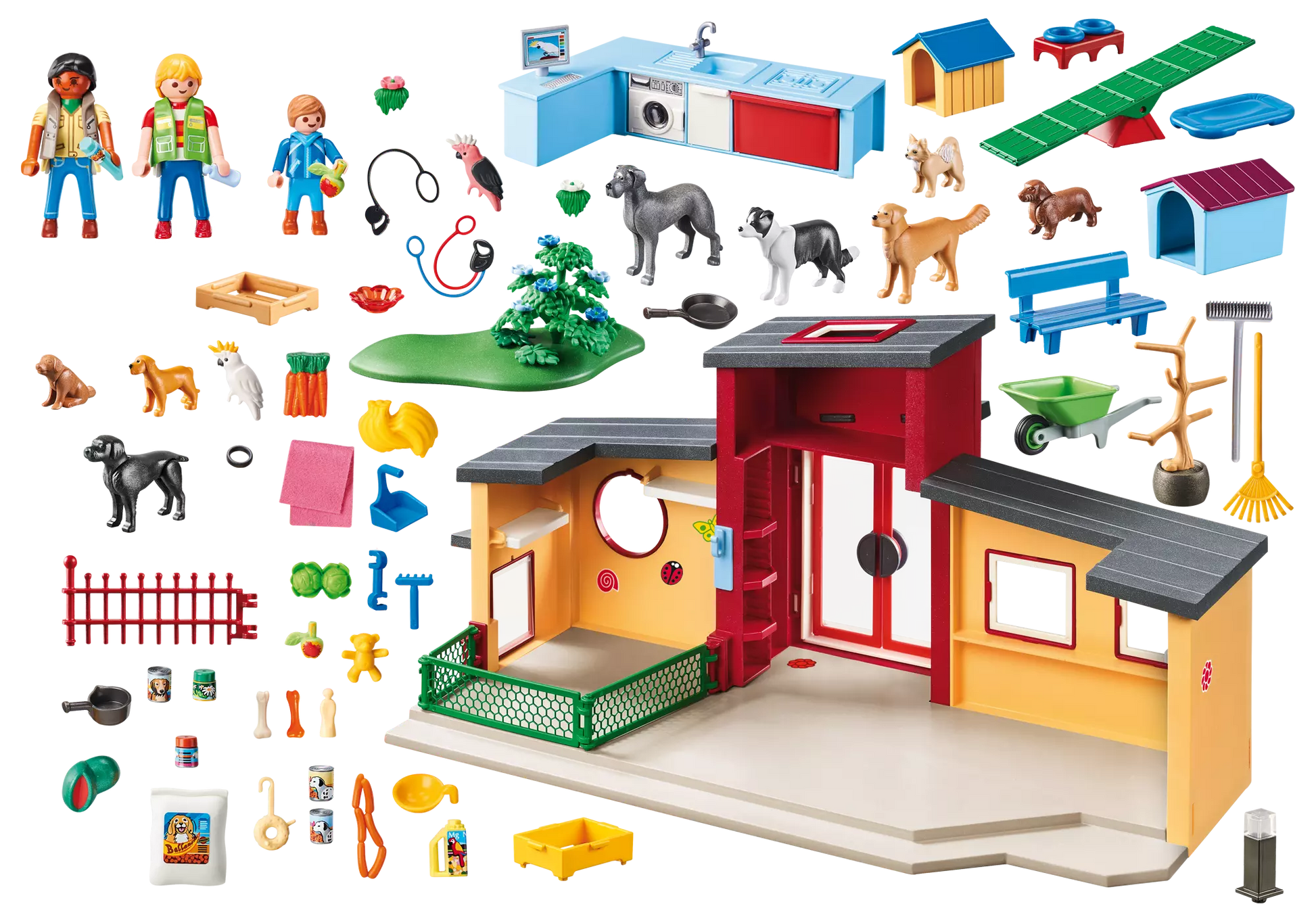Playmobil 9275 City Life Tierhotel Pfötchen - plegobil