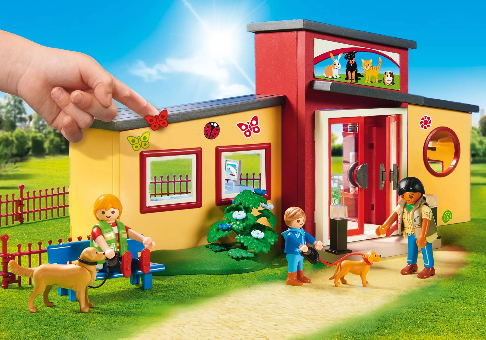 Playmobil 9275 City Life Tierhotel Pfötchen - plegobil