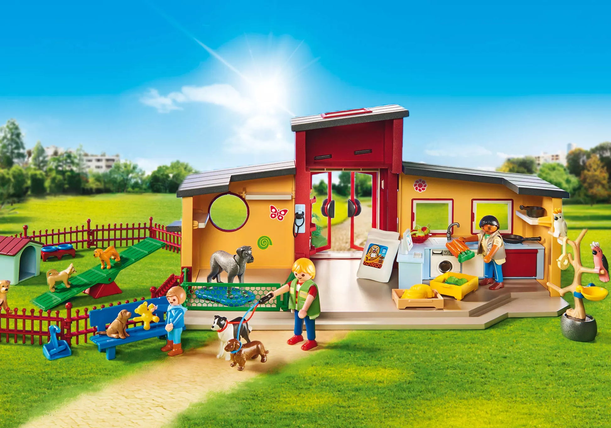 Playmobil 9275 City Life Tierhotel Pfötchen - plegobil