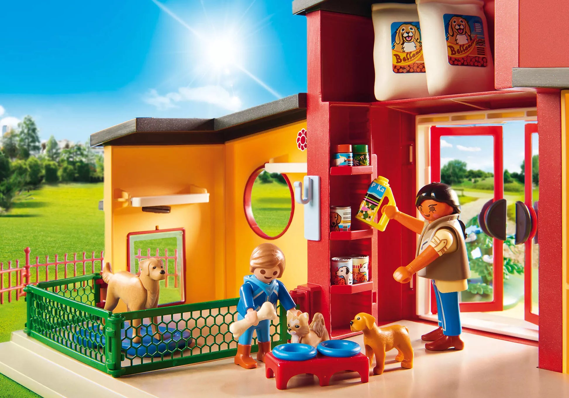 Playmobil 9275 City Life Tierhotel Pfötchen - plegobil