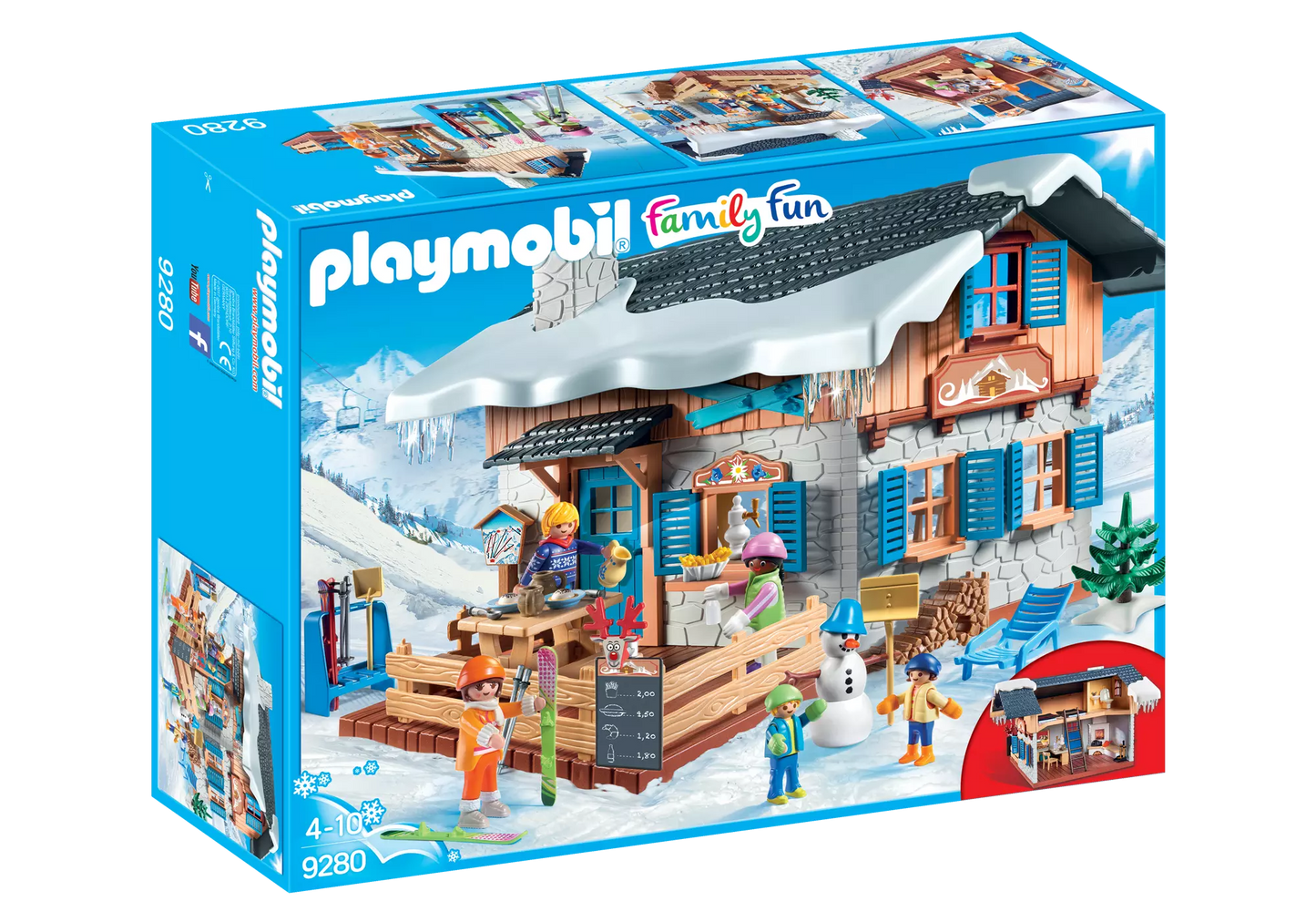 Playmobil 9280 Family Fun Skihütte - plegobil