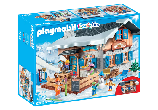 Playmobil 9280 Family Fun Skihütte - plegobil