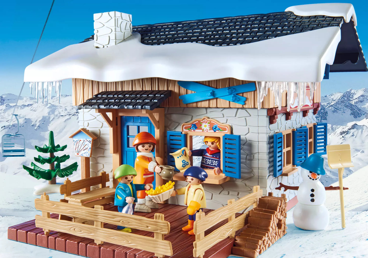 Playmobil 9280 Family Fun Skihütte - plegobil