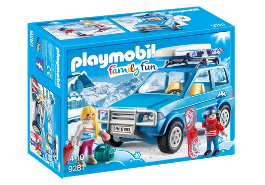 Playmobil 9281 Family Fun Auto mit Dachbox - plegobil