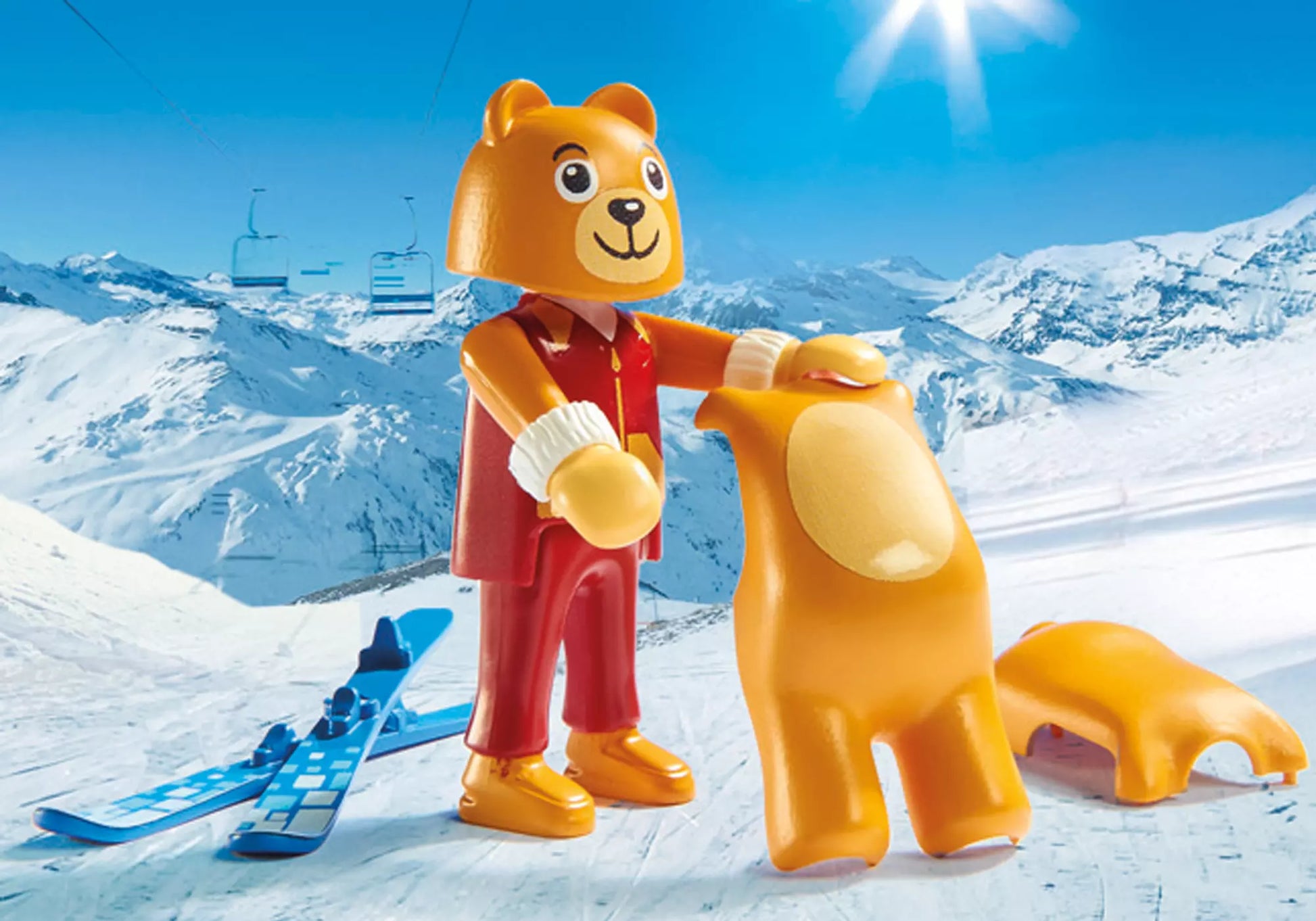 Playmobil 9282 Family Fun Skischule - plegobil