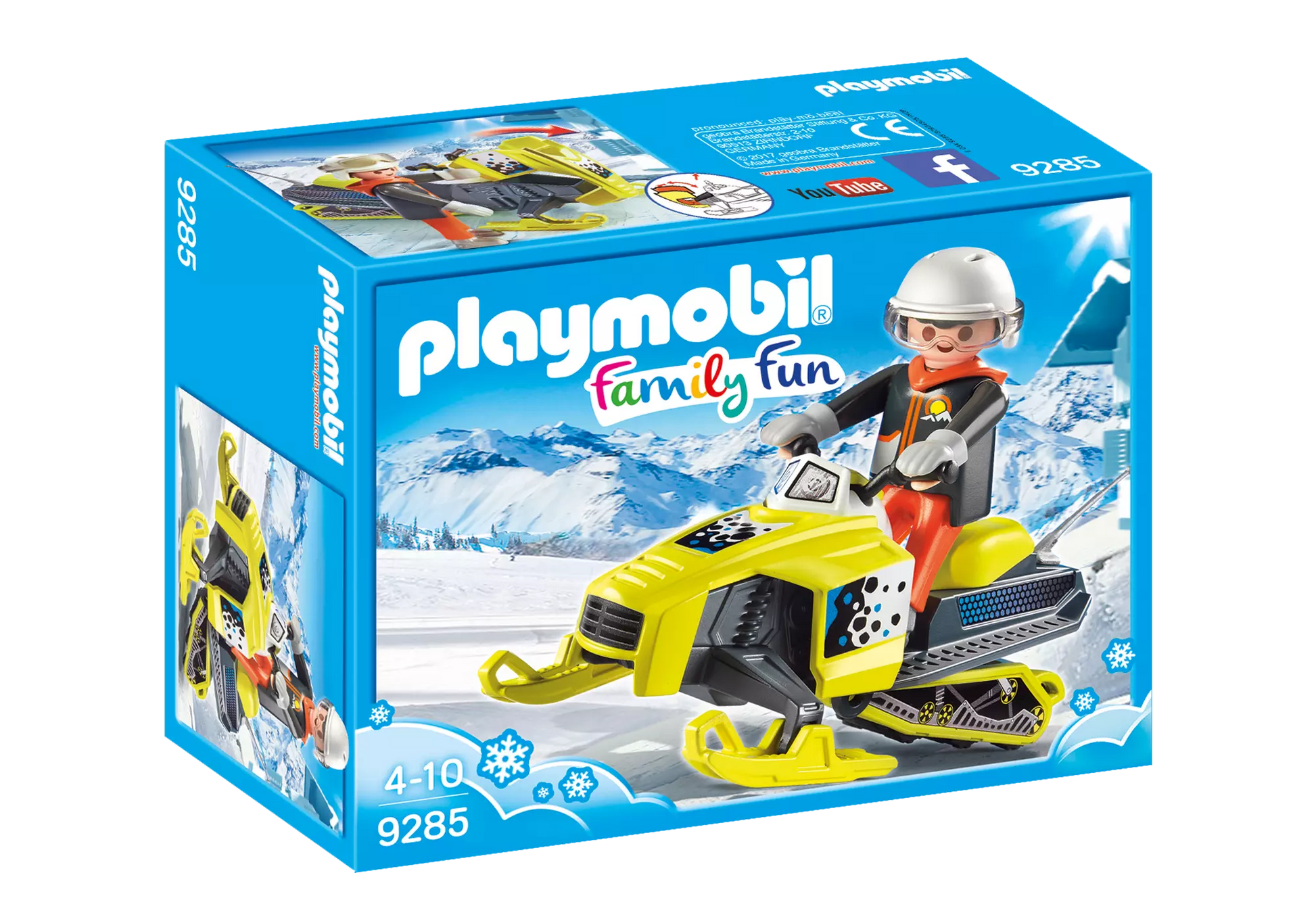 Playmobil 9285 Family Fun Schneemobil - plegobil