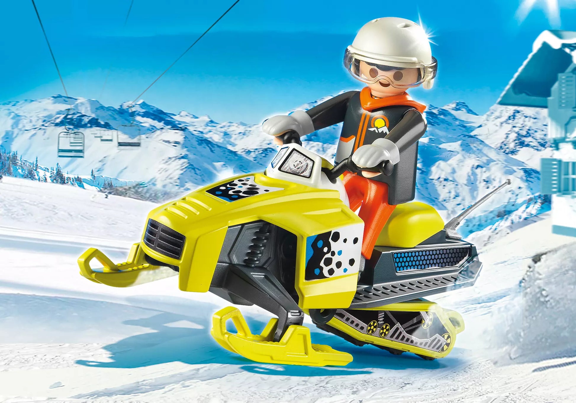 Playmobil 9285 Family Fun Schneemobil - plegobil