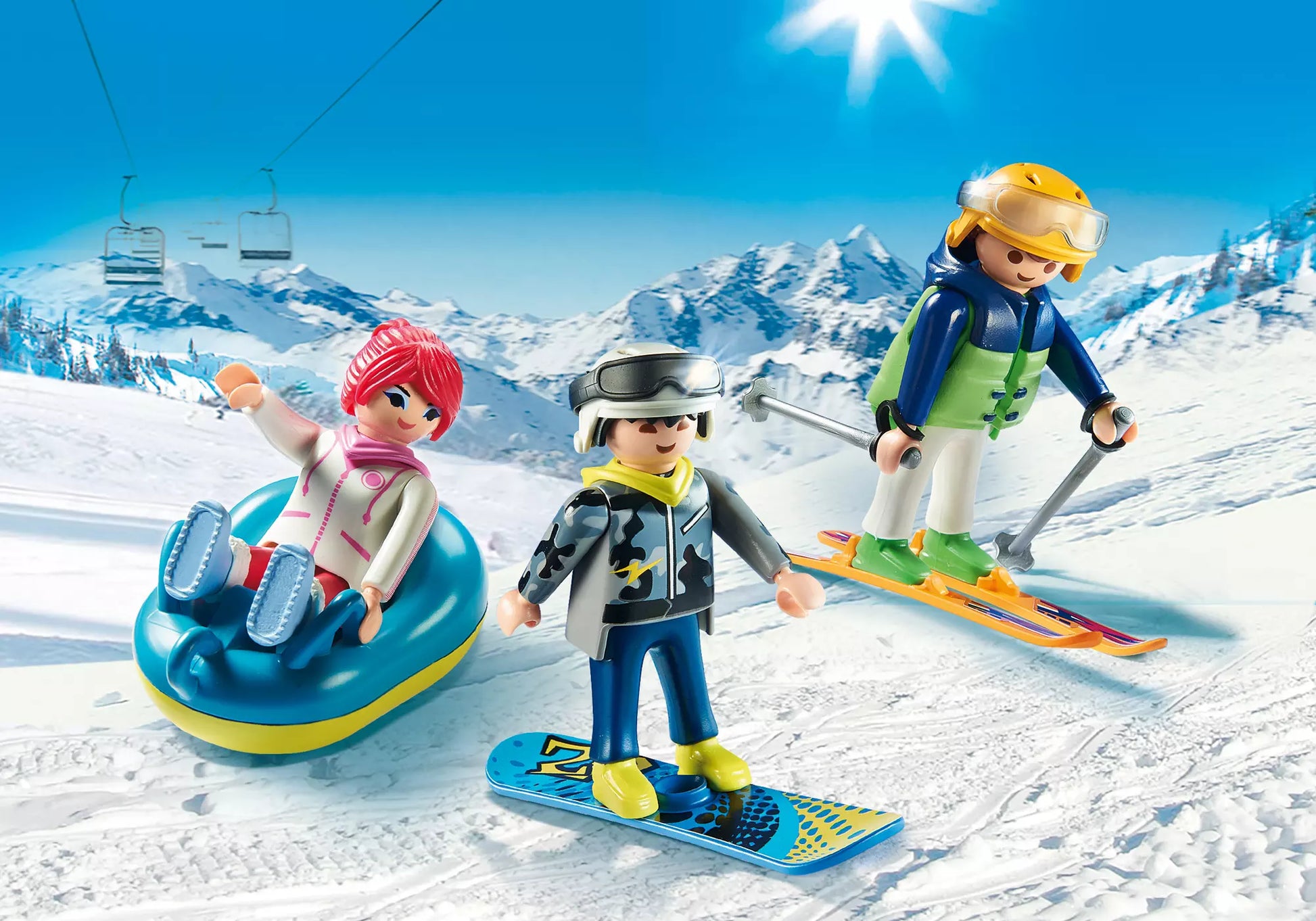 Playmobil 9286 Family Fun Wintersportler - plegobil