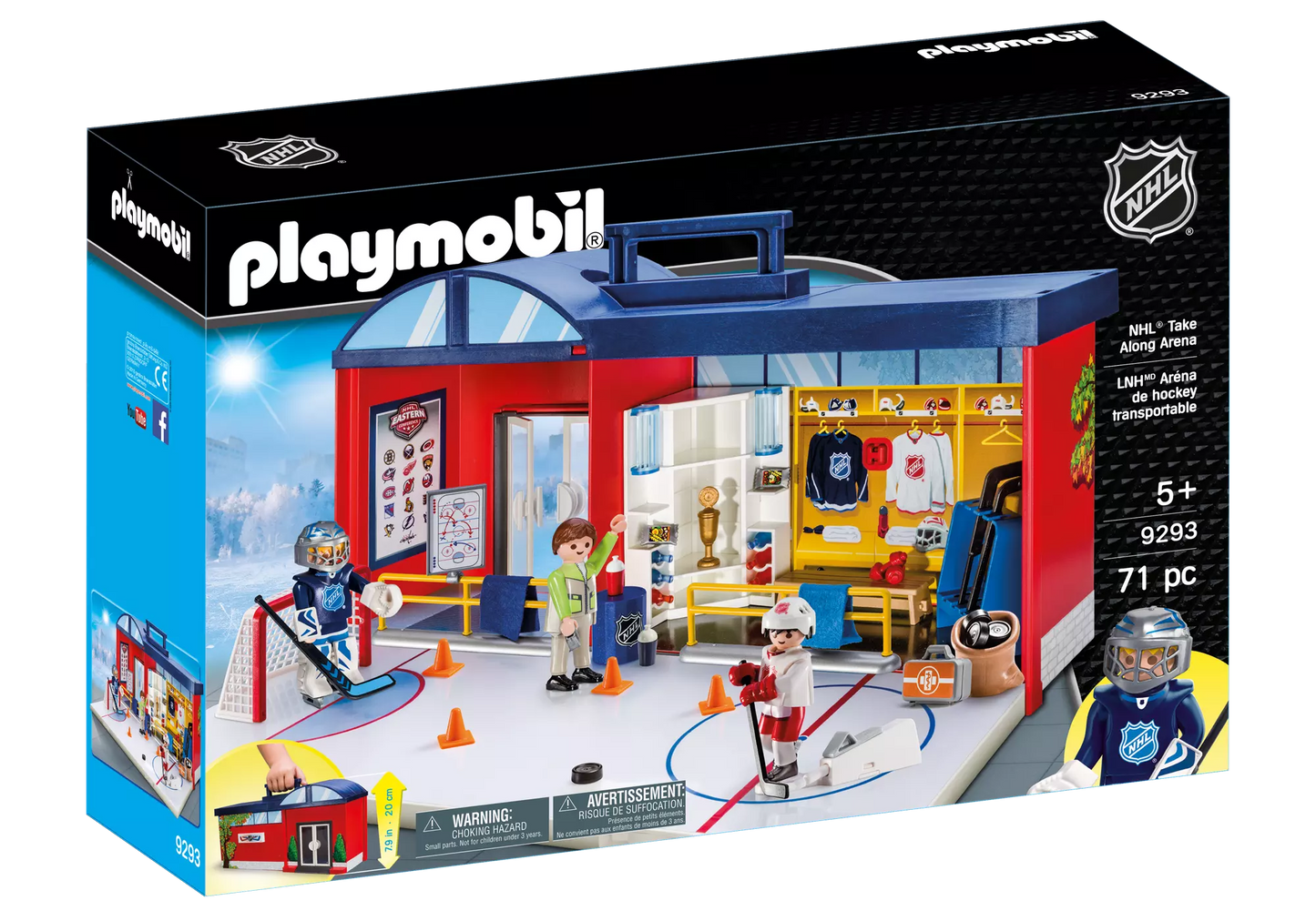 Playmobil 9293 NHL Mitnehm Eishockeyarena - plegobil