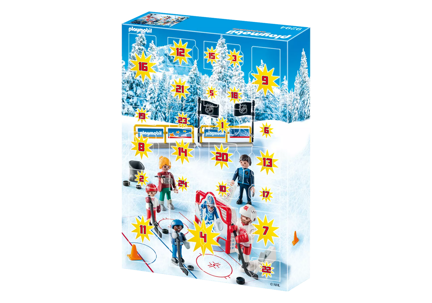 Playmobil 9294 NHL Adventskalender Weg zum Stanley Cup - plegobil