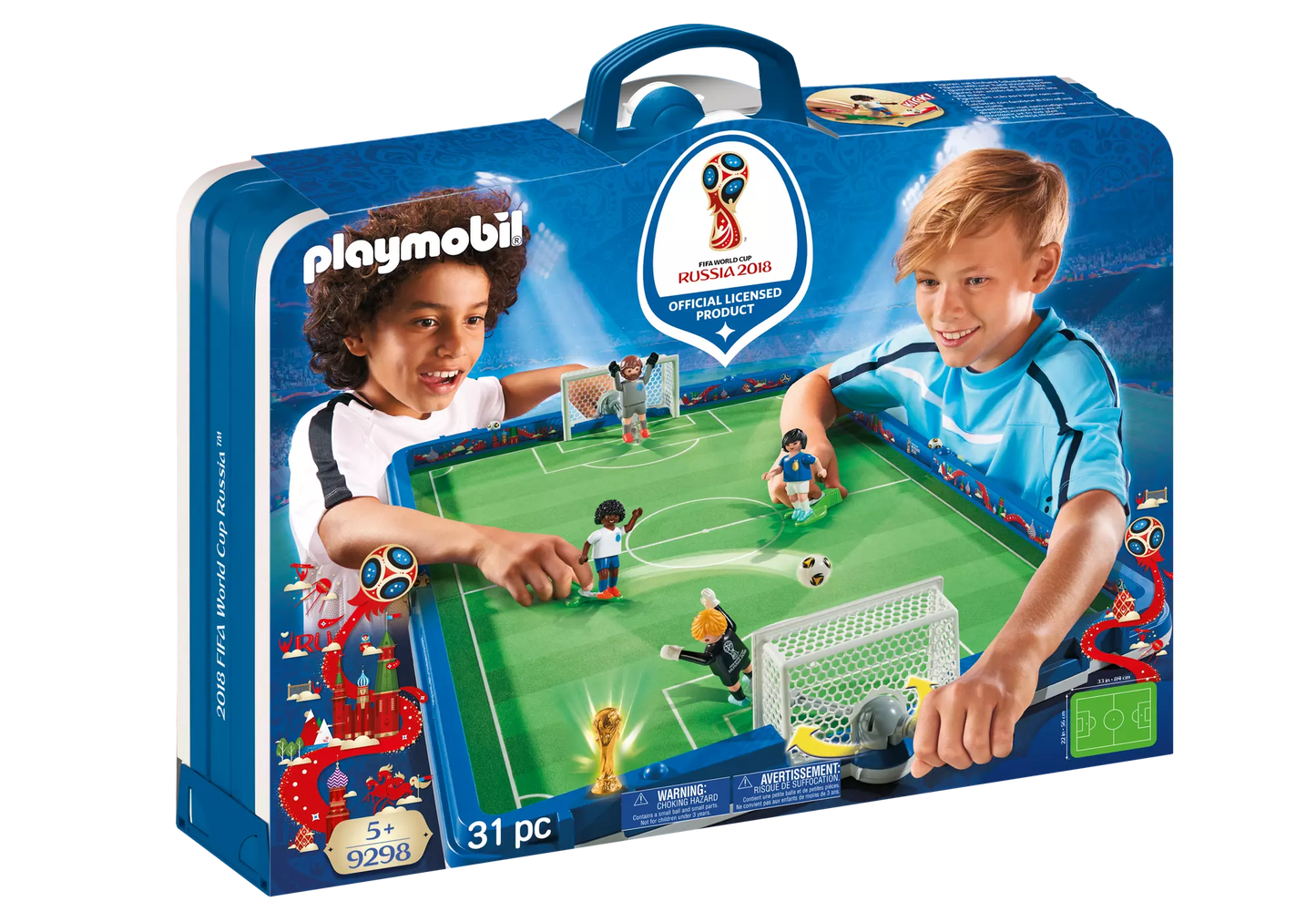 Playmobil 9298 Mitnehm FIFA Fußballarena - plegobil