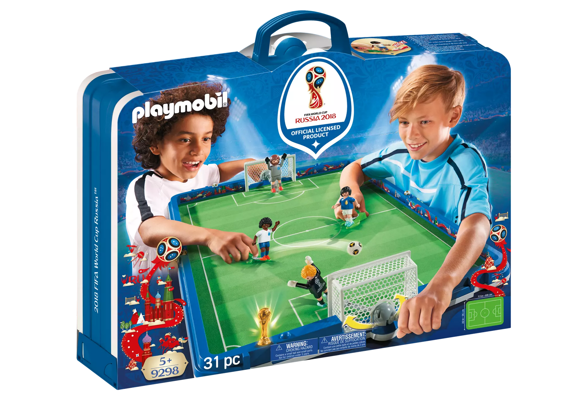 Playmobil 9298 Mitnehm FIFA Fußballarena - plegobil