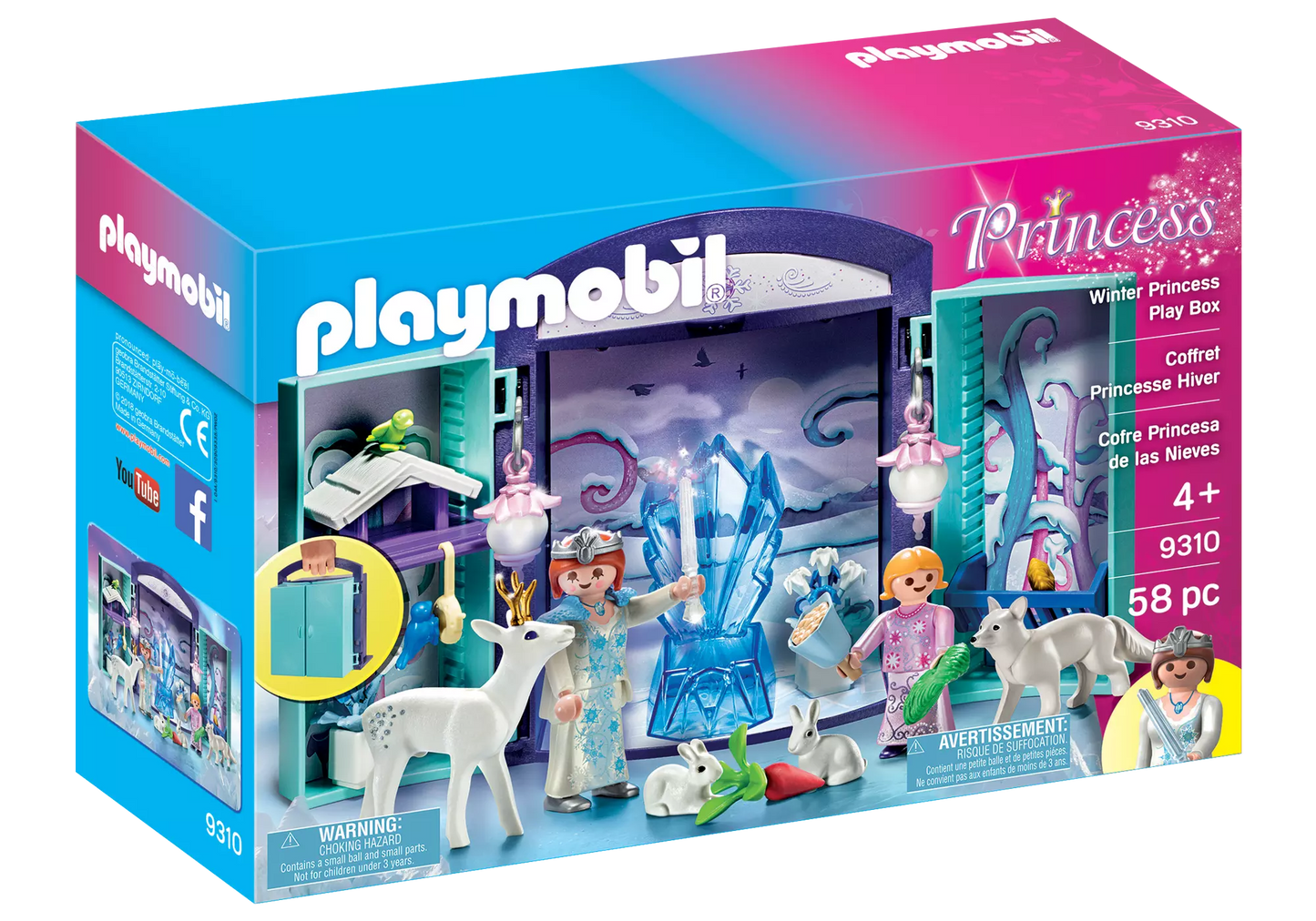 Playmobil 9310 Princess Play Box Winter Princess - plegobil