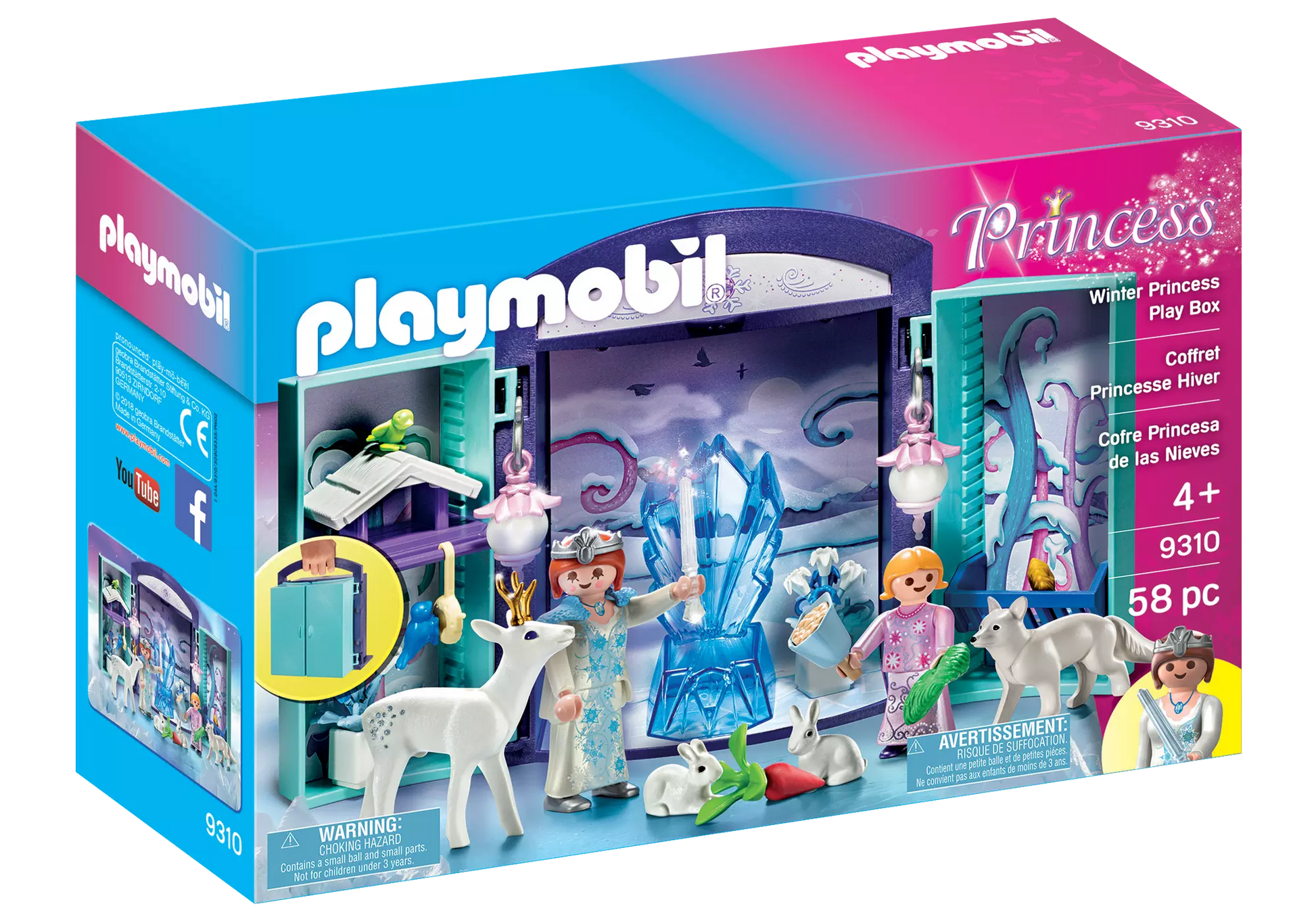 Playmobil 9310 Princess Play Box Winter Princess - plegobil