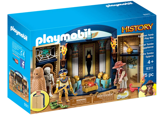 Playmobil 9311 History Spielbox Ägyptisches Grab - plegobil