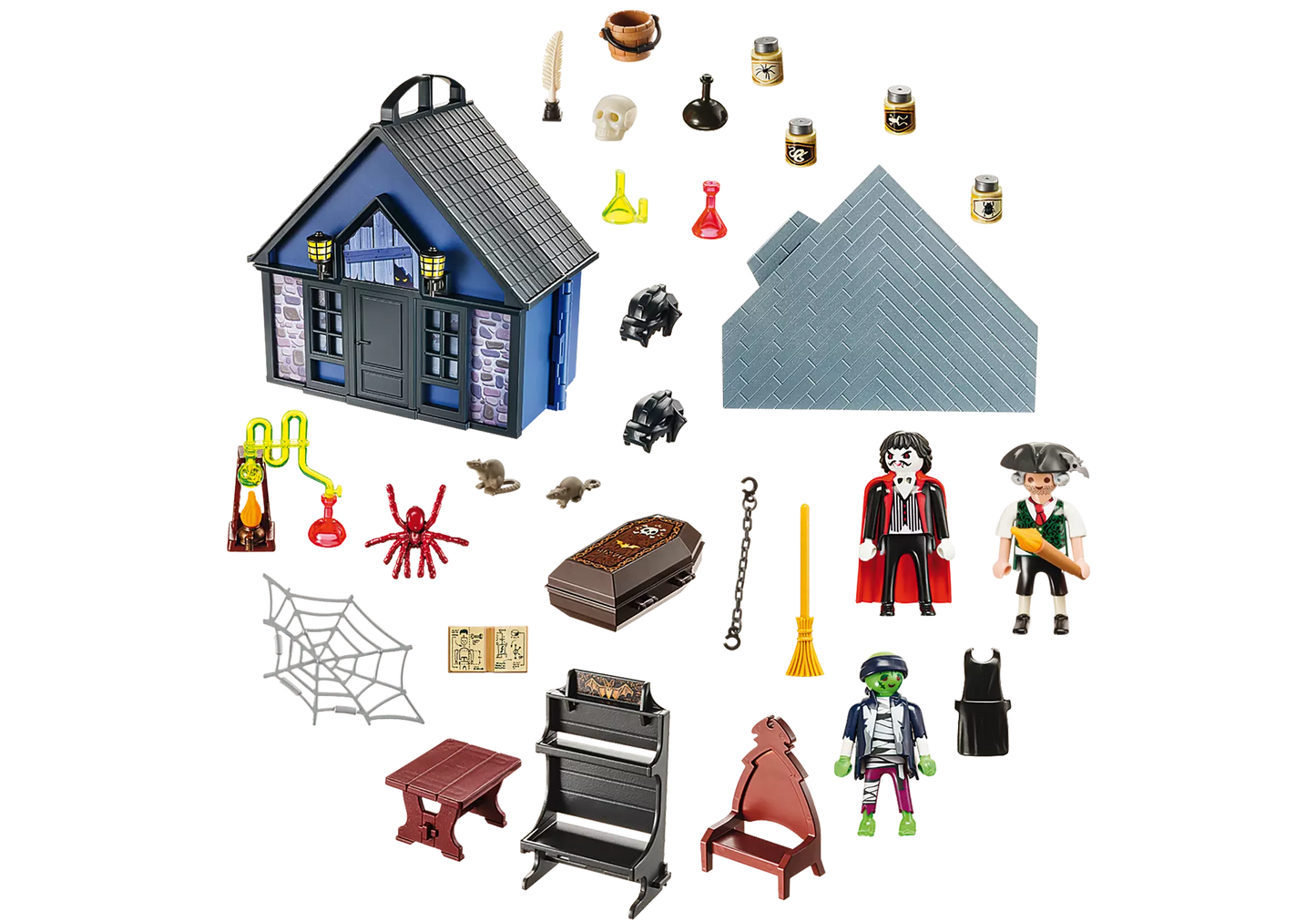 Playmobil 9312 Mitnehm Spukhaus - plegobil