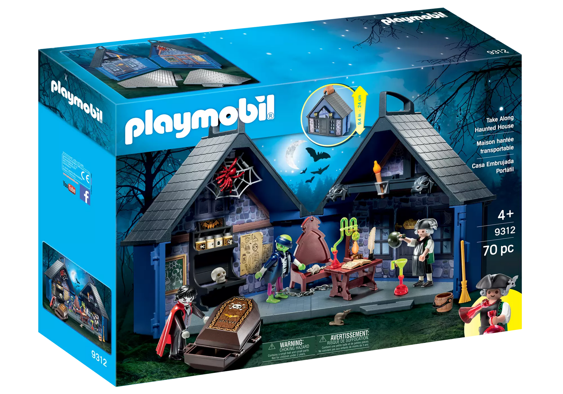 Playmobil 9312 Mitnehm Spukhaus - plegobil