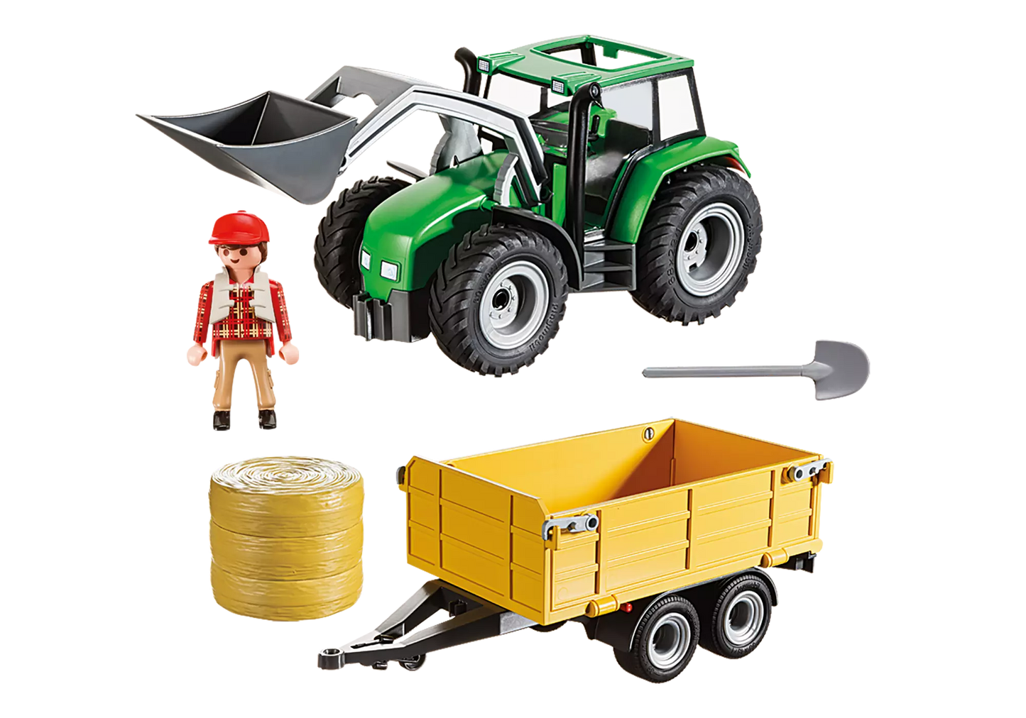 Playmobil 9317 Country Traktor mit Anhänger - plegobil