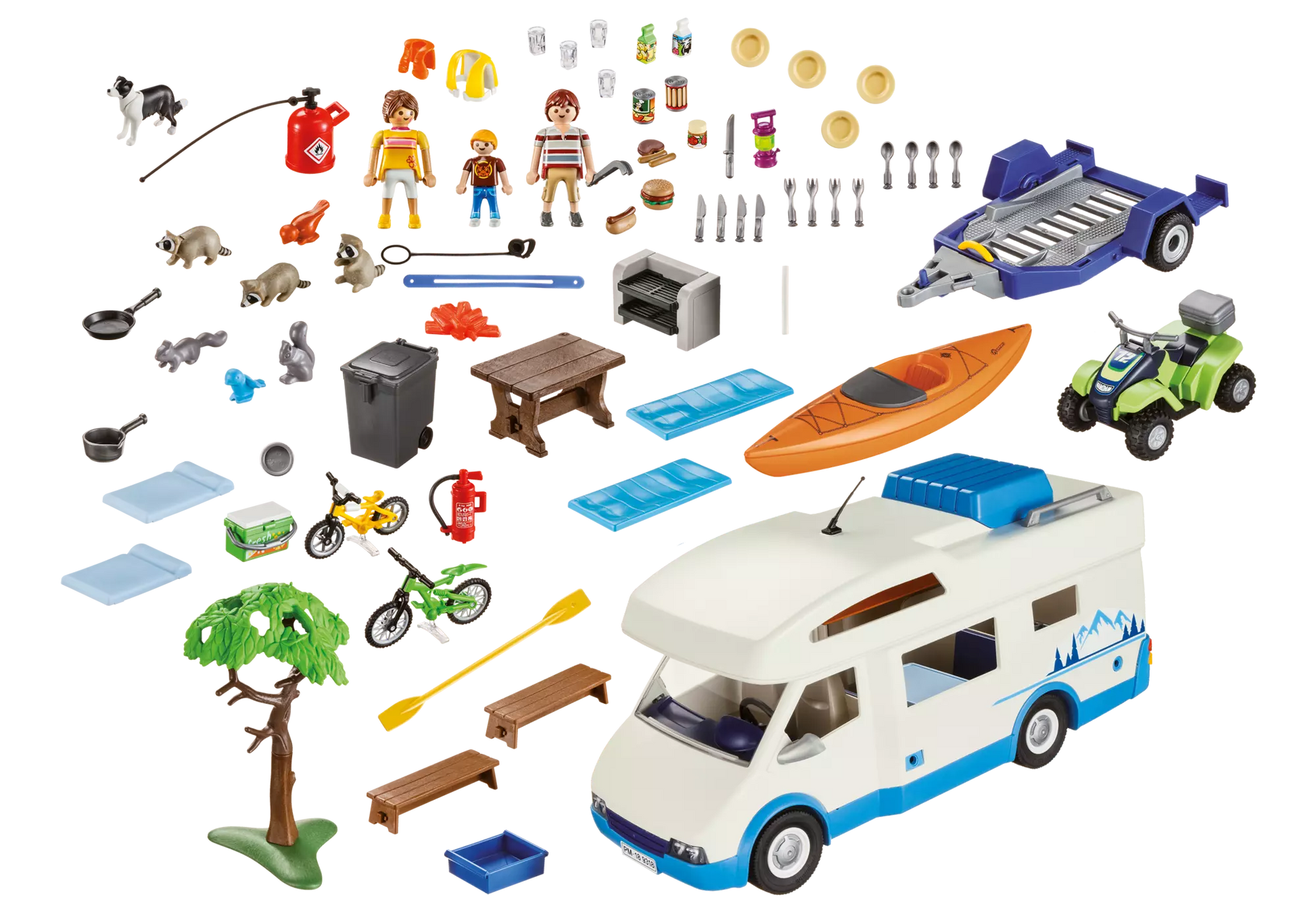 Playmobil 9318 Family Fun Camping Set Wohnmobil - plegobil