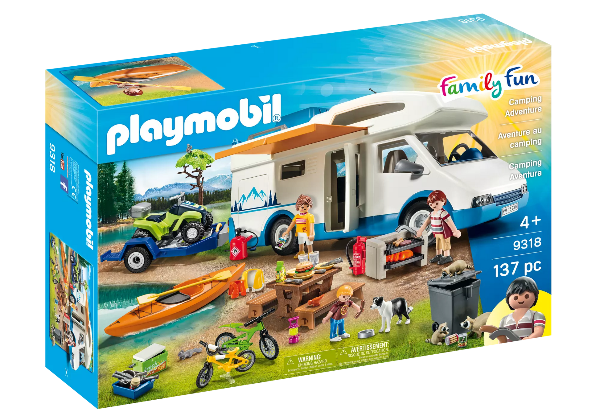 Playmobil 9318 Family Fun Camping Set Wohnmobil - plegobil