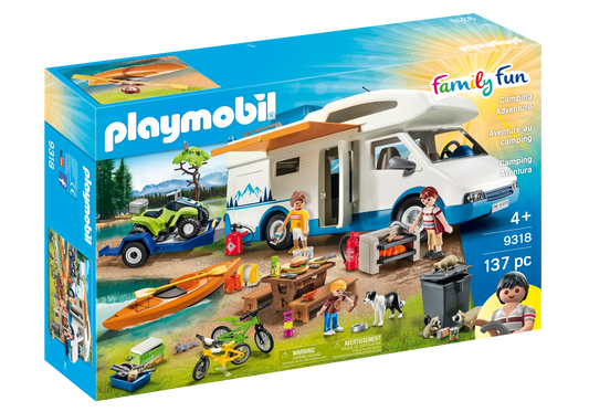 Playmobil 9318 Family Fun Camping Set Wohnmobil - plegobil