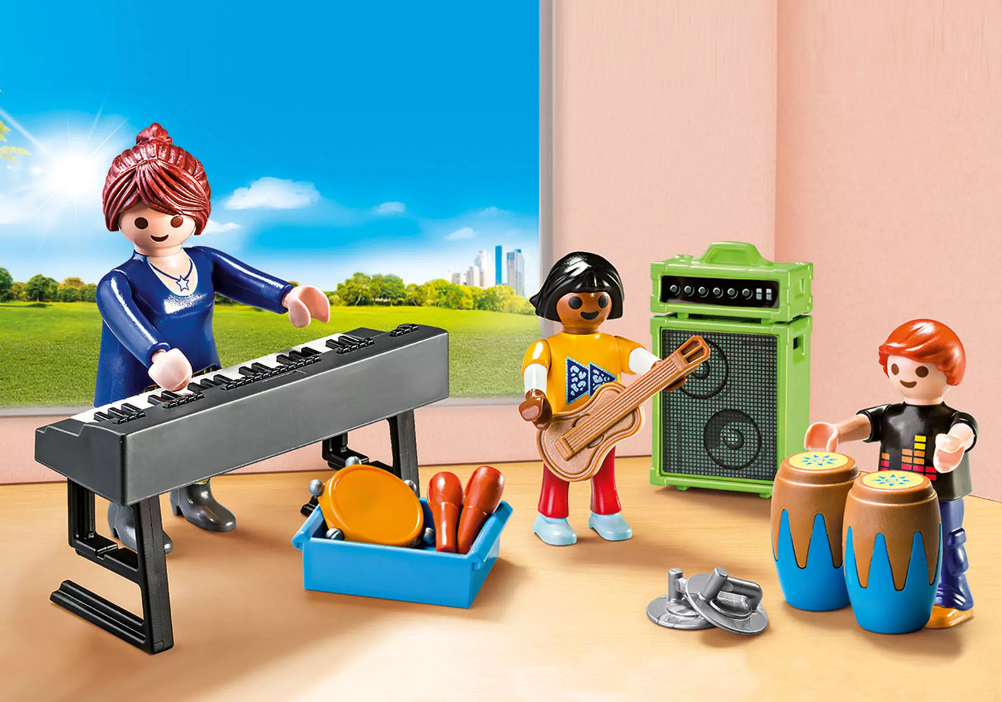 Playmobil 9321 City Life Mitnehm Musikunterricht - plegobil