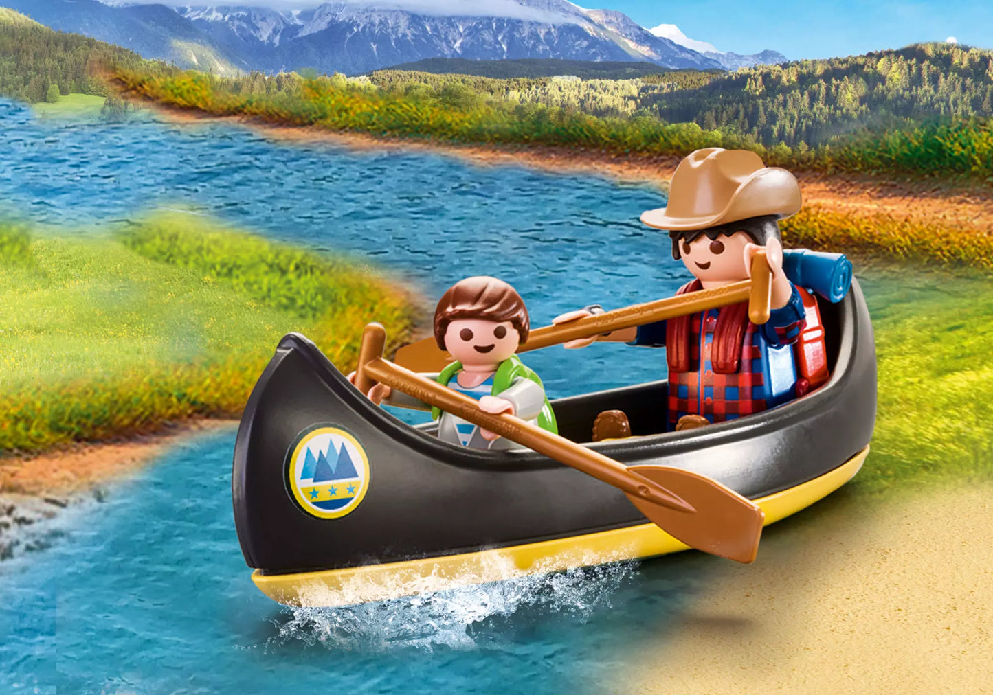 Playmobil 9323 Family Fun Carry Case Camping Adventure - plegobil