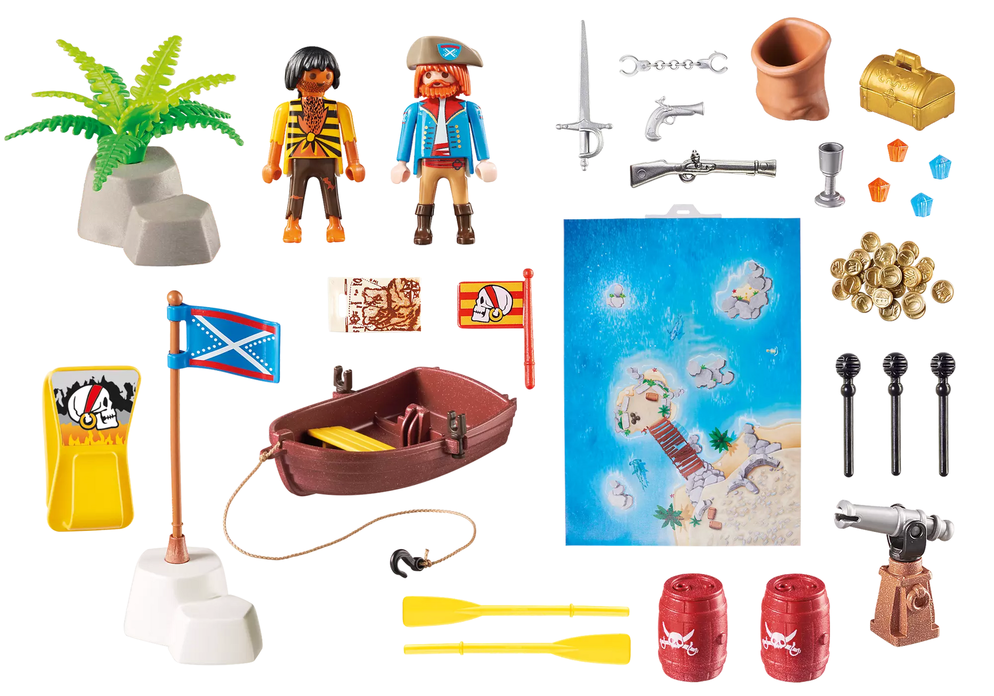 Playmobil 9328 Play Map Piraten - plegobil