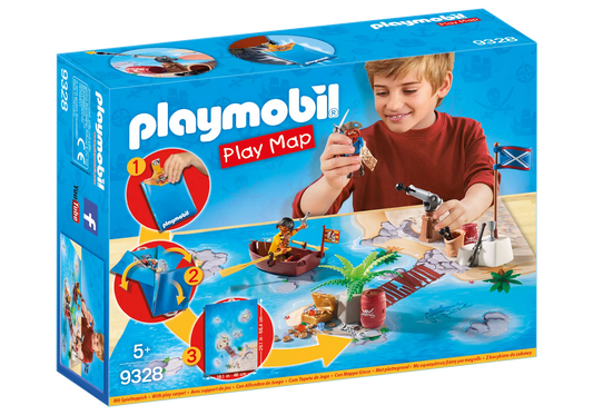 Playmobil 9328 Play Map Piraten - plegobil