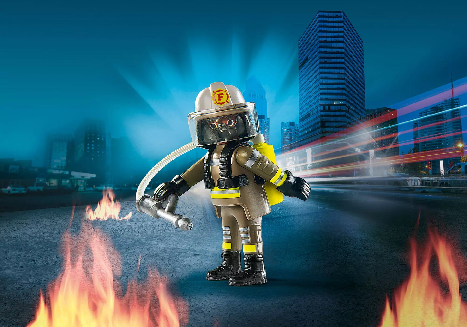 Playmobil 9336 Playmo-Friends Feuerwehrmann - plegobil