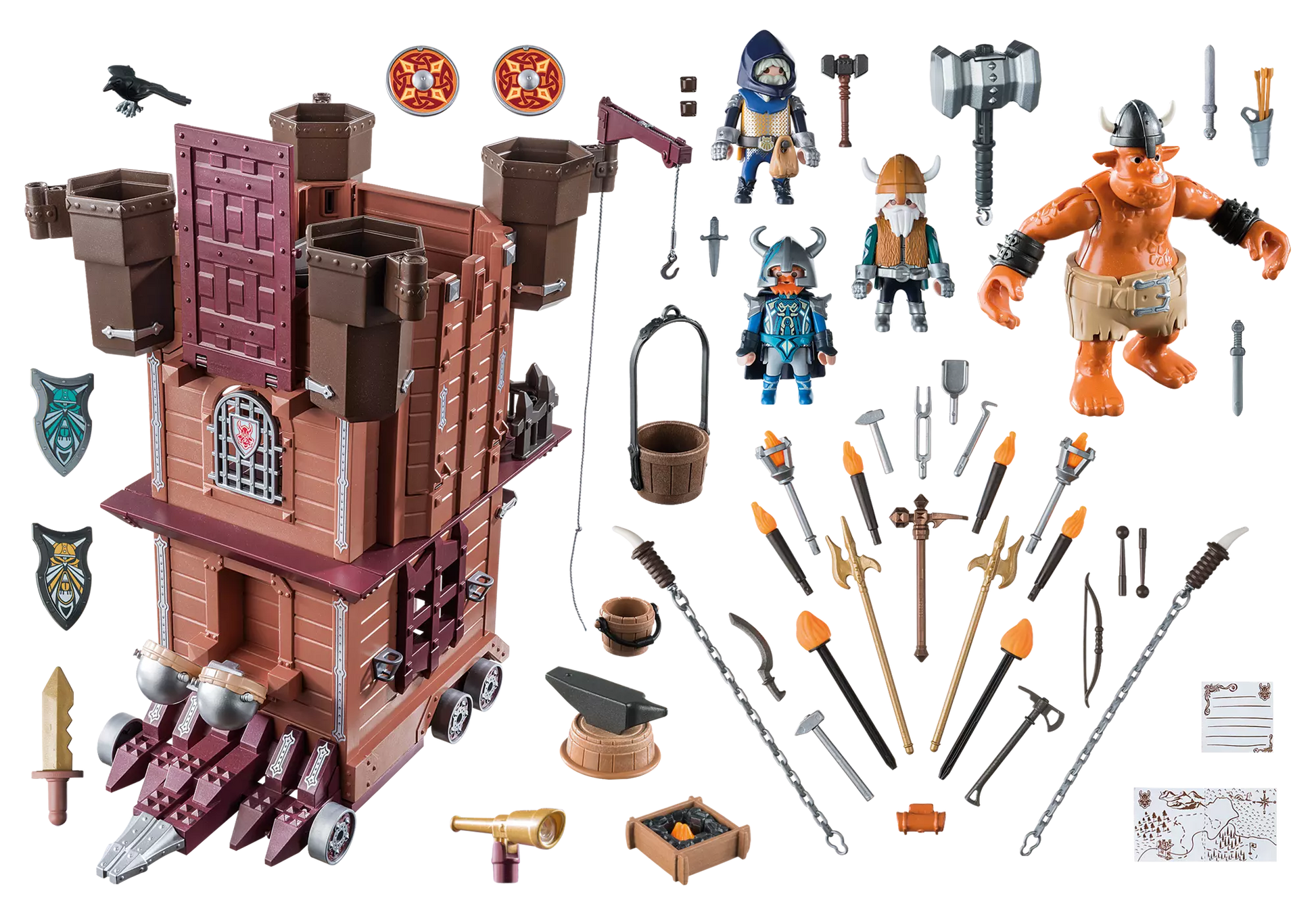 Playmobil 9340 Knights Mobile Zwergenfestung - plegobil
