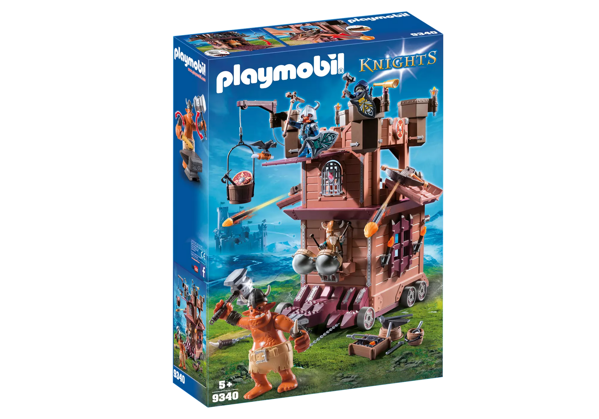 Playmobil 9340 Knights Mobile Zwergenfestung - plegobil
