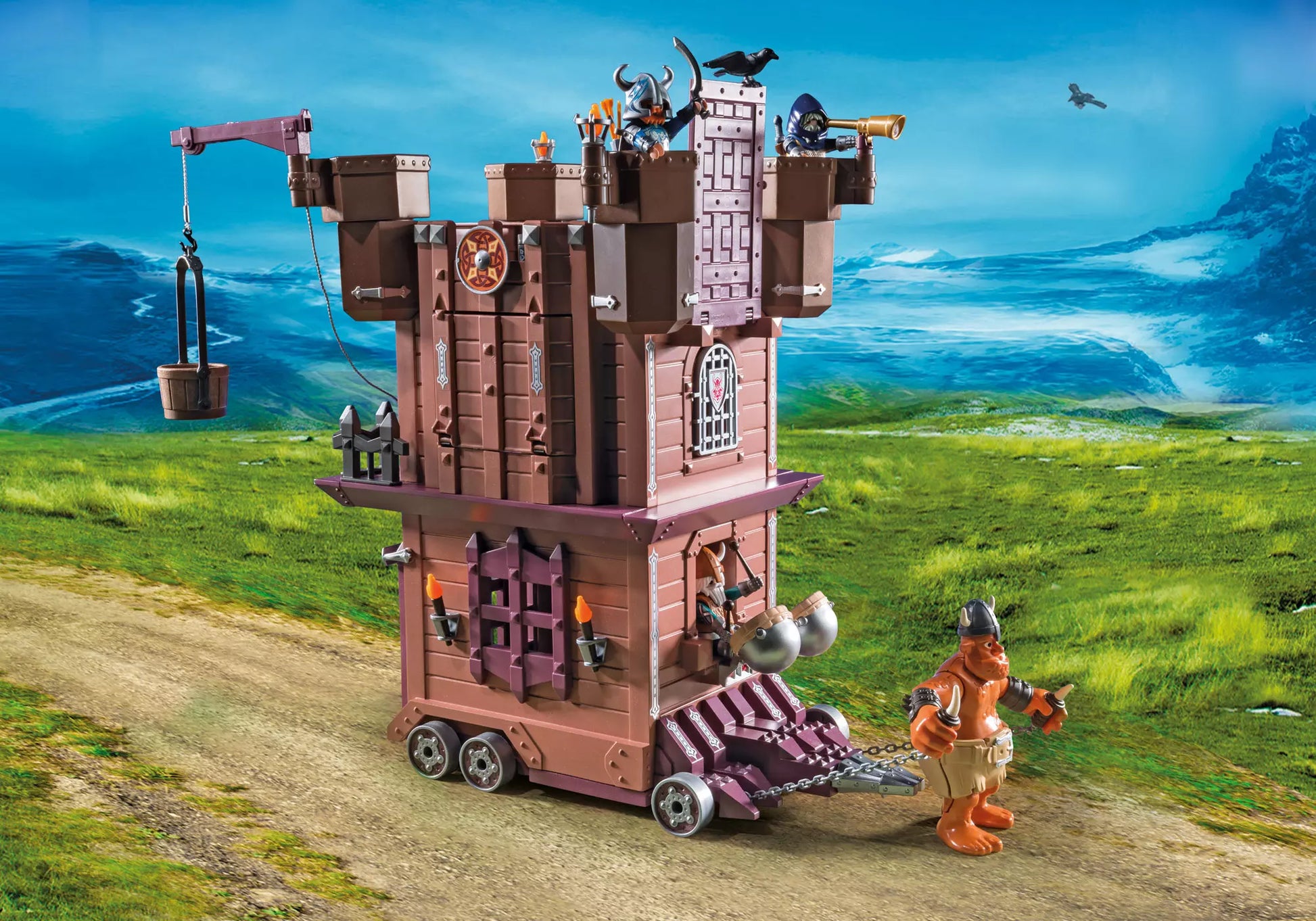 Playmobil 9340 Knights Mobile Zwergenfestung - plegobil